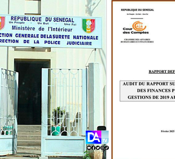 Rapport Cour des Comptes : Le parquet financier saisi, confie l’enquête à la DIC