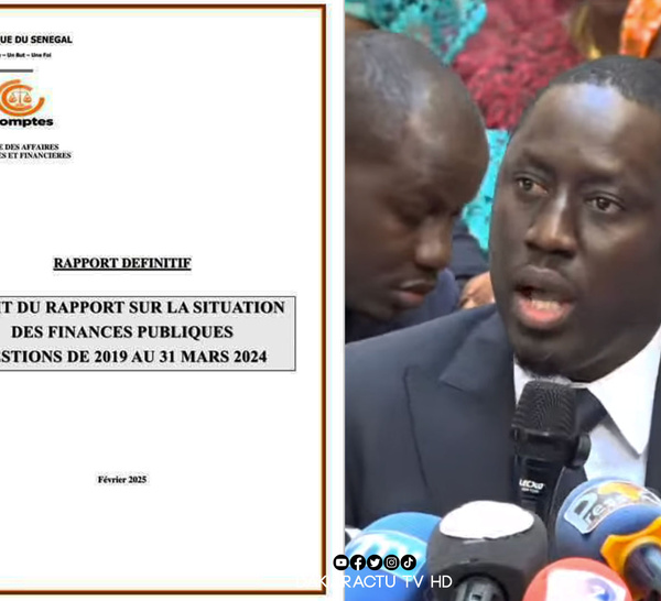 Rapport de la Cour des comptes : Pape M. Ndour brandit un livre apportant des « explications et mises au point ».