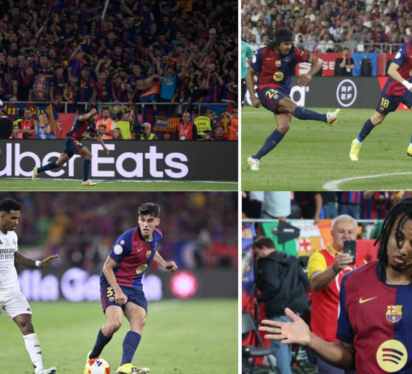 Foot : Barcelone remporte la Coupe du Roi face au Real Madrid après prolongation 3-2