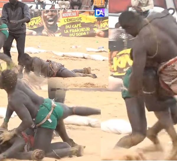 Victoire de Laga Ndong sur Sa Thies 2