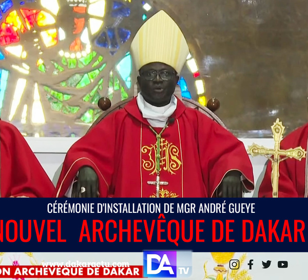 [🛑DIRECT] Cérémonie d'installation de Mgr André Gueye, nouvel  Archevêque de Dakar