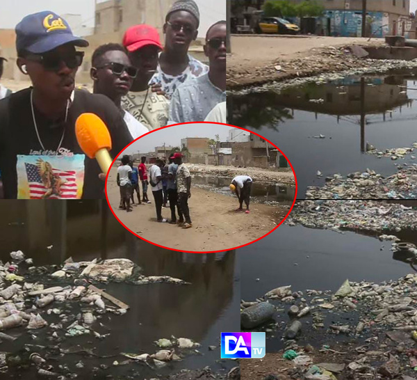 Commune de Kaolack - Médina Mbaba : Canaux à ciel ouvert, les populations ruent dans les brancards