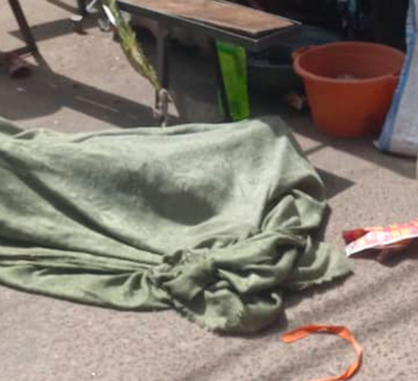 TOUBA - Mort subite au marché Ocass : intervention en cours