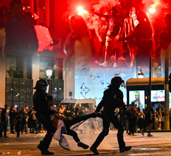 Célébrations en marge de la Ligue des Champions: 2 morts, 559 interpellations en France