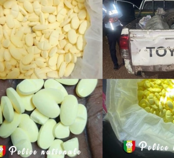 Ecstasy sur la route : Deux trafiquants arrêtés à Tambacounda avec 650 comprimés
