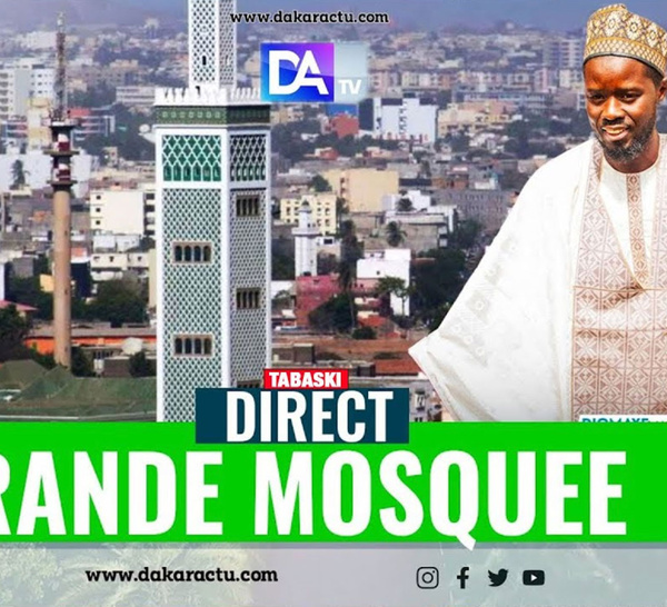 [🔴 DIRECT]  Grande Mosquée : Le président Bassirou Diomaye Faye effectue sa prière de Tabaski