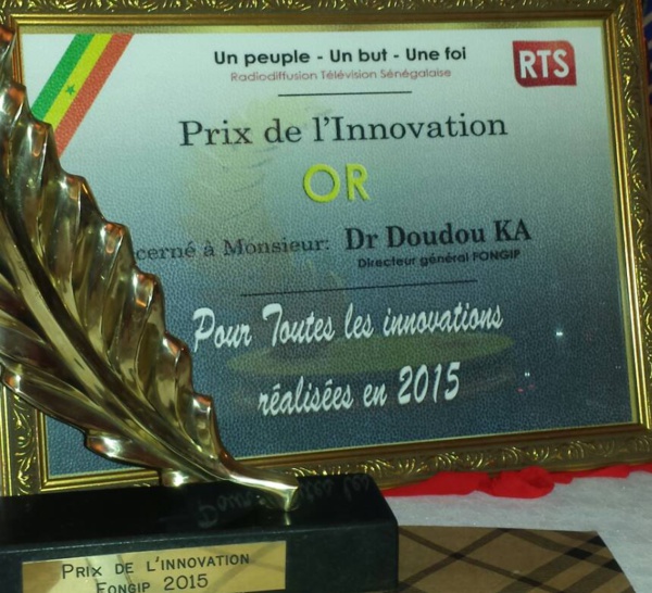 Prix de l’innovation 2015 : Le fongip, premier lauréat en or.