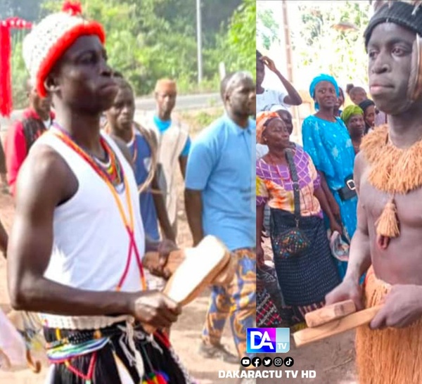 Zoom sur le "Kahate", un rite initiatique Diola auquel  Krépin Diatta a participé