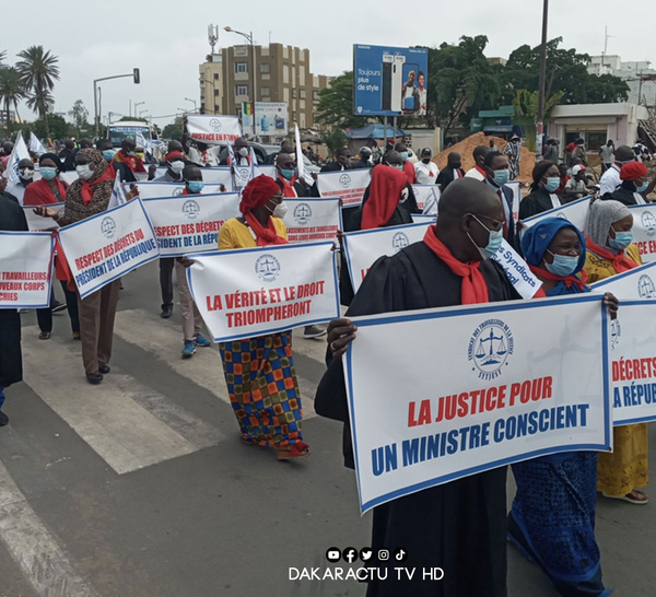 Crise dans la Justice : l'Entente SYTJUST-UNTJ corse le mouvement d'humeur de 72h de grève, à partir de lundi