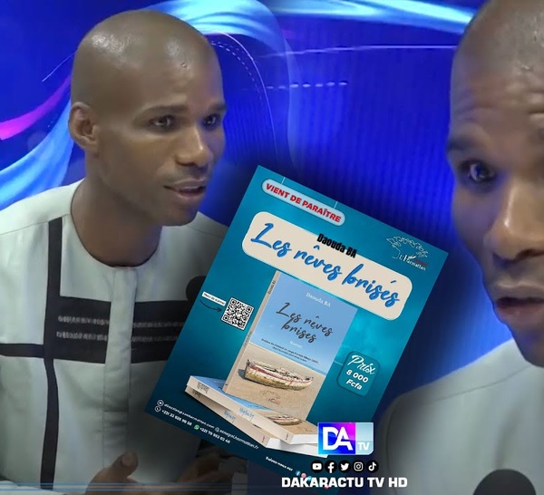 Culture : Le journaliste Daouda BA raconte les drames de l'émigration clandestine à travers son roman "Les rêves brisés"