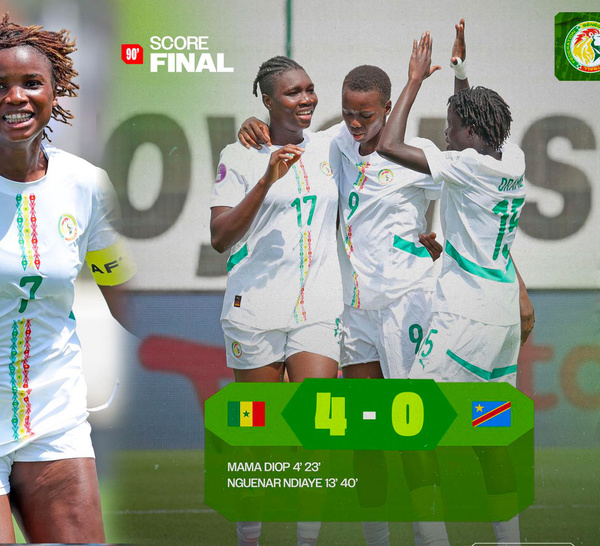 Can féminine 2025 au Maroc / Victoire des lionnes face aux Congolaises sur le score de 4 buts à 0