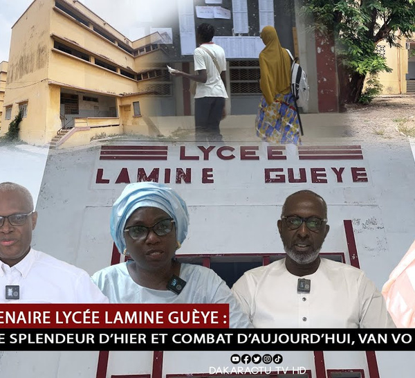 Centenaire du lycée Lamine Guèye : entre splendeur d’hier et combat d’aujourd’hui, Van Vo veut renaître...