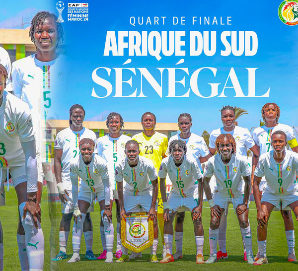 CAN Féminine – Le Sénégal, meilleur 3e, affronte l’Afrique du Sud ce samedi à 19h