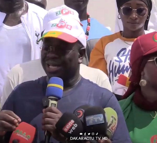 Thiès – Birame Soulèye Diop réitère ses propos : "Ousmane Sonko gatsa gatsa mooko idi fii"