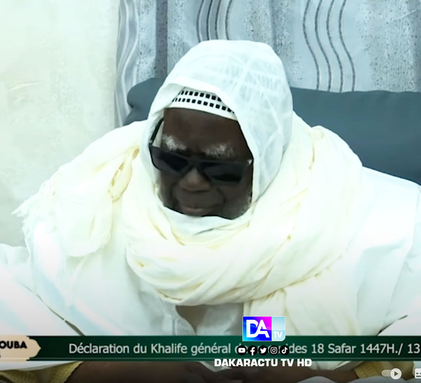 Touba – Serigne Mountakha Mbacké lance un appel à la paix et à la dévotion en prélude au Grand Magal mais dénonce la montée des propos blasphématoires qui indisposent tout le monde