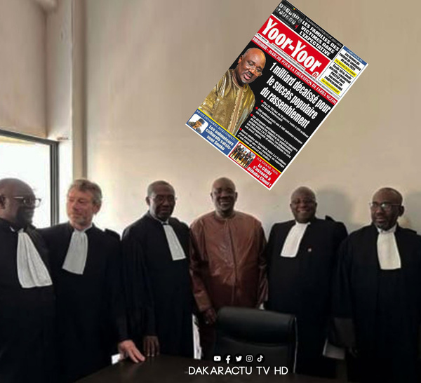 Sortie du Quotidien Yoor Yoor: Le Pool d’avocats de Farba Ngom annonce une plainte ce mercredi devant la cybersécurité