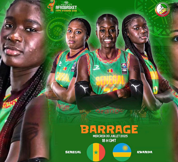 Afrobasket Féminin 2025 : le Sénégal défie le Rwanda ce mercredi en barrages pour les quarts de finale