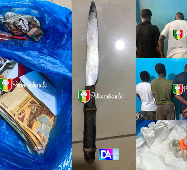 Grand-Yoff : 11 individus interpellés lors d’une vaste opération de sécurisation