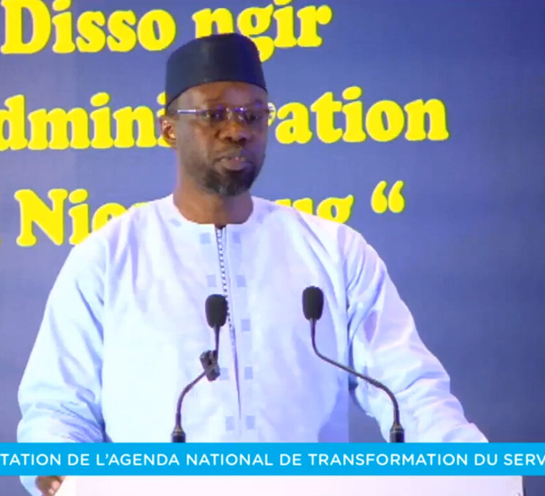 Disparités salariales dans l'administration : « Un dysfonctionnement à corriger », selon Ousmane Sonko