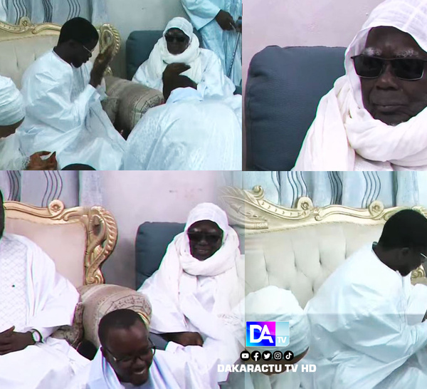 MAGAL 2025 – Cheikh Bass transmet au Président Diomaye le message du Khalife: « Serigne Mountakha vous porte profondément dans son cœur »