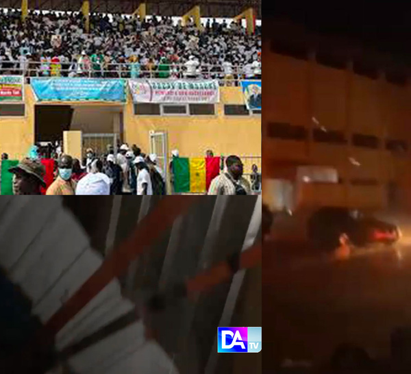 ( Dernière minute )- MBACKÉ: La toiture du stade municipal s’envole  et fait  plusieurs blessés signalés