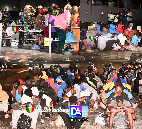 Migration irrégulière : 147 candidats à l’émigration irrégulière stoppés au large de Sangomar, 7 mis en cause déférés