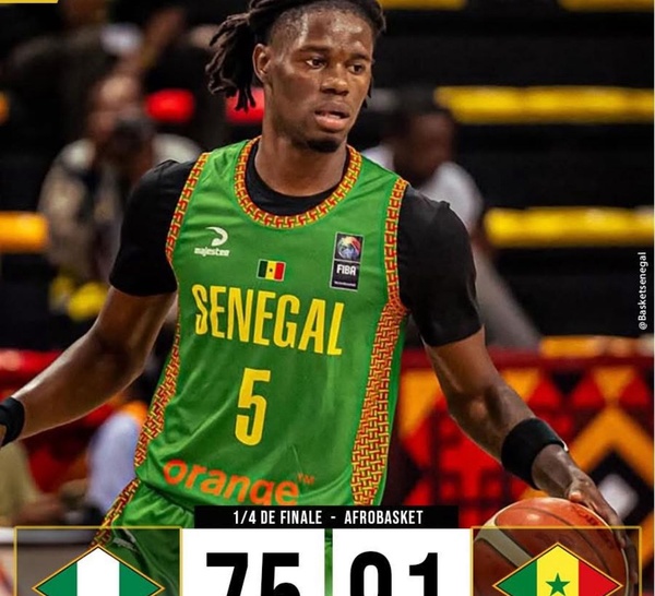 AfroBasket 2025: / Le Sénégal terrasse le Nigeria et file en demi-finale contre le Mali