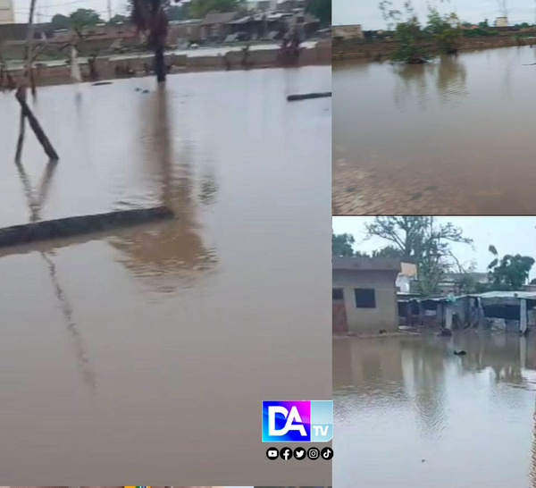 Inondations à Gandiaye -176 mm de pluies : plusieurs quartiers sous les eaux