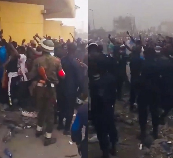 RDC vs Sénégal : Des affrontements entre supporters et FDS ont éclaté au Stade des Martyrs