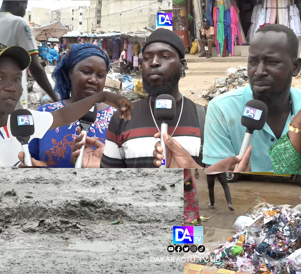 Grève des concessionnaires : Dakar face à l’invasion des déchets, les commerçants étouffent au marché HLM...