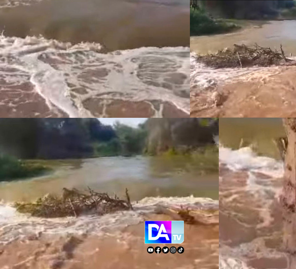 TOUBA- Le bassin de Keur Kabb cède sous la pression des eaux pluviales et menace d’inondation plusieurs quartiers