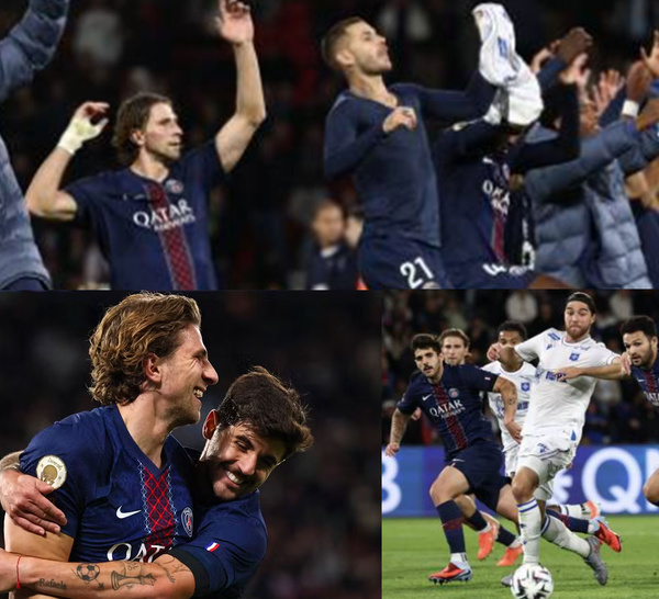 L1 : le PSG domine Auxerre 2 à 0 et reprend la tête du championnat