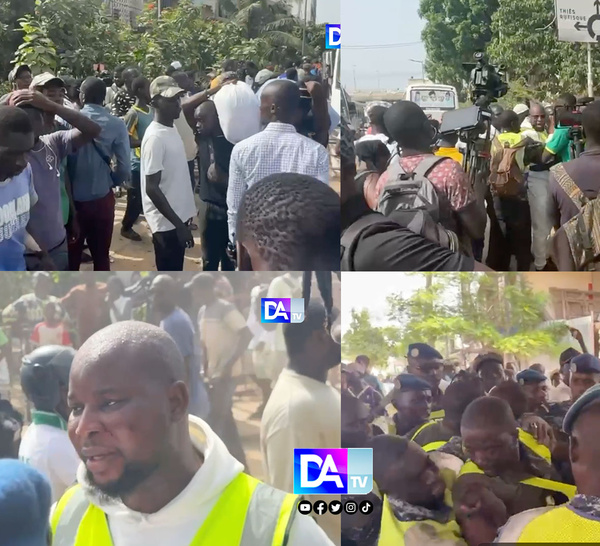 Déguerpissement à Keur Massar: vive altercation entre le maire Bilal Diatta et les marchands ambulants