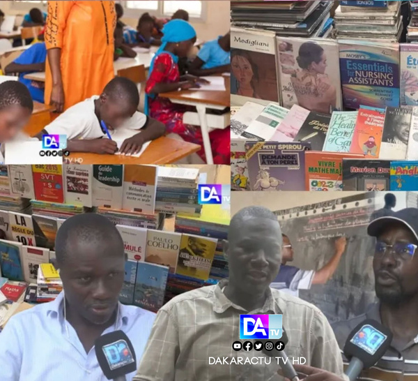 Rentrée 2025-2026 / Sandaga : les livres « par terre » menacés par la chute des ventes et la montée du digital