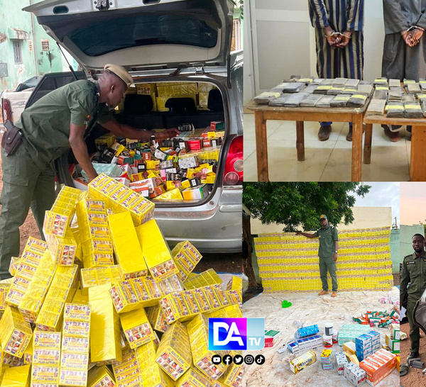 Douanes : Saisie de 19 000 billets noirs à Dakar et de 228 millions FCFA de faux médicaments à Koungheul