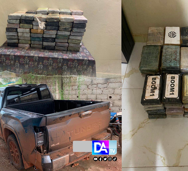 Trafic de cocaïne : 115 kilogrammes d'une contrevaleur de plus de 9 milliards de FCFA saisis par la douane