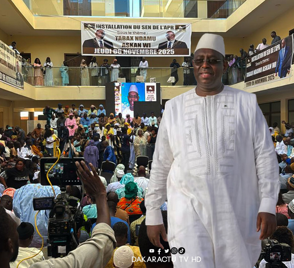 [🛑DIRECT/ Siége APR] Installation du Secrétariat Exécutif National de l'Apr