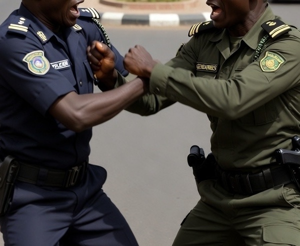 Keur Massar : quand policiers et gendarmes se disputent… un rond-point