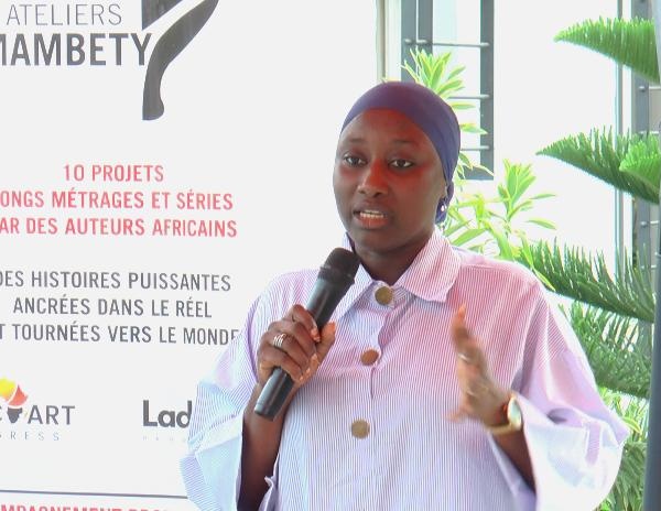 [ Culture] Les Ateliers Mambety :  " Au cinéma, la préparation, c’est le développement ... les résidences permettent de combler ce manque", Bintou Faye (réalisatrice)
