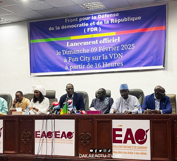 Boycott des questions d’actualité : Le FDR soutient l’opposition parlementaire et évoque « une forfaiture » du Premier Ministre (PM)