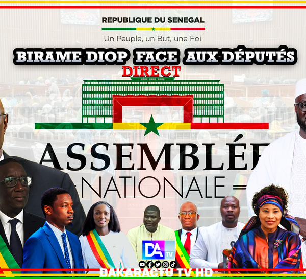 [🛑DIRECT] Assemblée Nationale : Examen du Projet de Budget du Ministère des Forces armées avec Birame DIOP