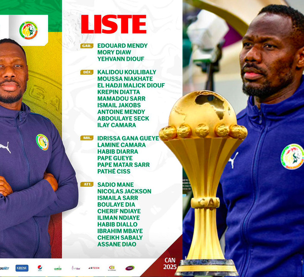 Can 2025 : Publication de la liste des Lions du Sénégal  par le coach  Pape Thiaw