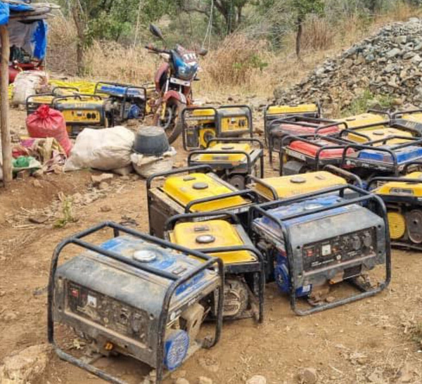 Zone militaire n°4 / Opération de sécurisation : un site clandestin d’orpaillage démantelé près de Sabodala