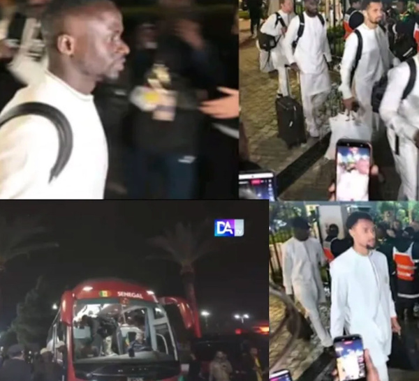 Arrivée sous la pluie à Tanger : les Lions lancent leur mission CAN 2025