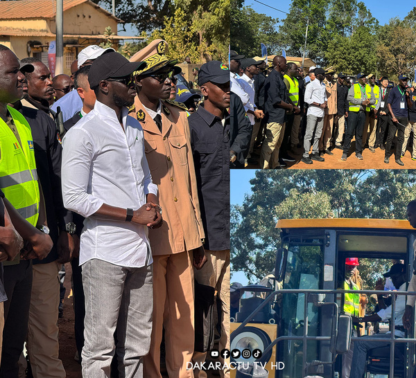Axe Sandinieri-Tanaff-Frontière Guinée-Bissau: Le Président Diomaye lance son premier chantier routier de plus de 23 milliards