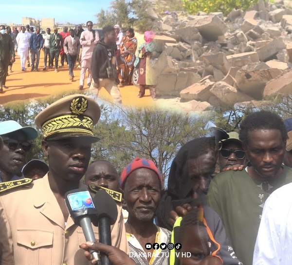 Tivaouane Peulh : colère des familles après la destruction de 500 maisons, le préfet intervient