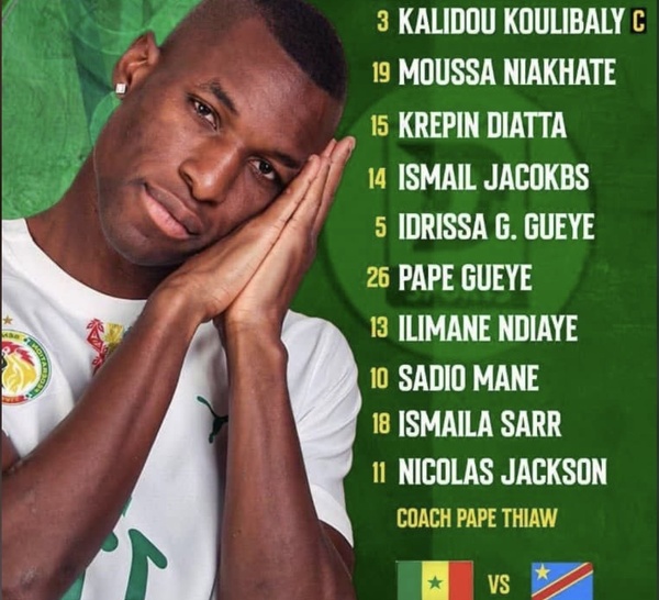 Can 2025 - Pape Thiaw dégaine son XI de feu pour faire plier la RDC