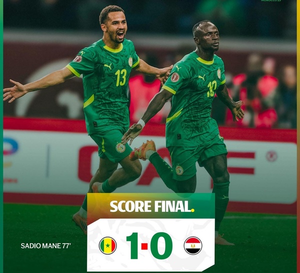 CAN-2025: le Sénégal qualifié pour la finale aux dépens de l'Egypte