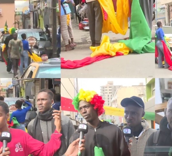 CAN 2025 / Maroc VS Sénégal : les supporters sénégalais enflamment les rues de la capitale avant la grande finale