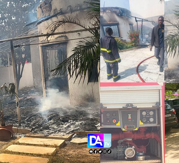 Saly en flammes : Un incendie monstrueux ravage des maisons à la résidence Tropical, explosion et désolation totale